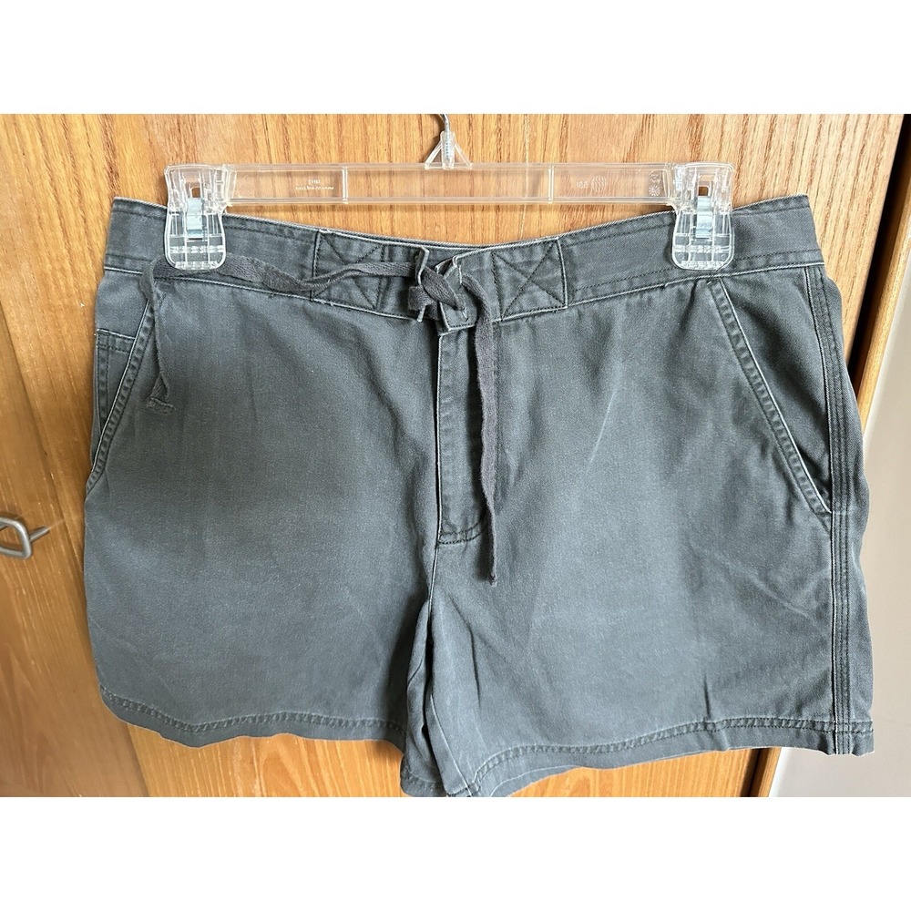 DKNY Medium M Short Khaki Shorts Cotton 90s y2k Vintage Grey Gray